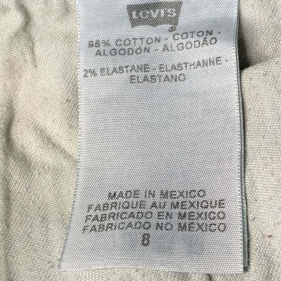 Levi's 542 Tilted Flare Women's Jeans Size 8 Medium Distressed - Picture 10 of 11